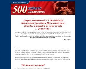 500 Astuces Amoureuses official