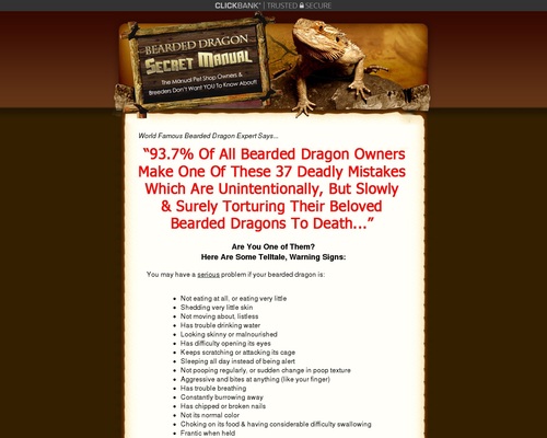 Bearded Dragon Secret Manual – Bearded Dragon Care – Bearded Dragon Guide