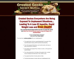 Crested Gecko Secret Manual- Crested Gecko Care