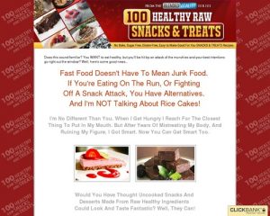 100 Healthy Raw Snacks And Treats - Healthy snacks that taste great. Natural - Sugar Free - No Cook - Living Nutrition for Living Bodies.