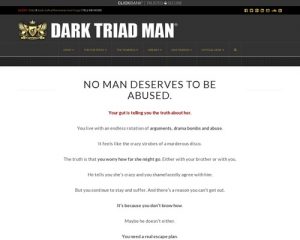 Escape Plan From The Damaged Woman - DARK TRIAD MAN®