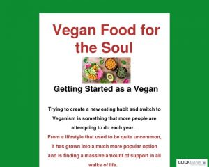 Vegan Cooking | Vegan Food for the Soul