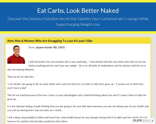 Home – Eat Carbs, Look Better Naked