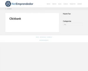 Clickbank - NetEmprendedor