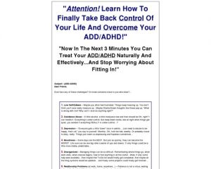 How to Conquer ADD/ADHD-Attention Deficit Disorder
